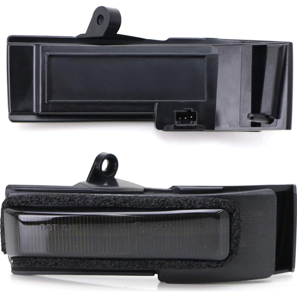 Luz LED Ámbar Lente Ahumada Espejo Lateral iJDMTOY Ford F150 2015-2020