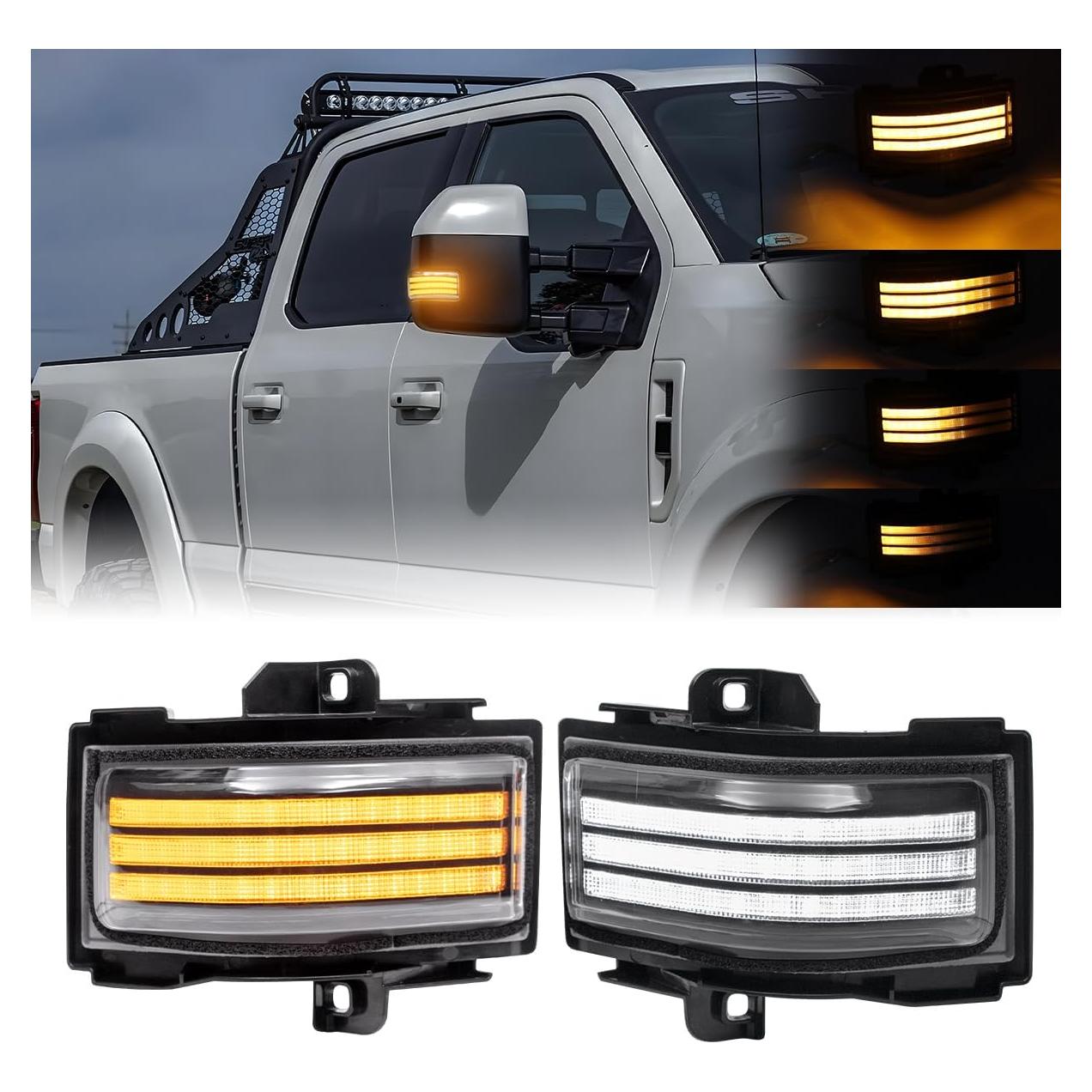 Luces LED de señal de giro Aexploer para F150 2015-2025