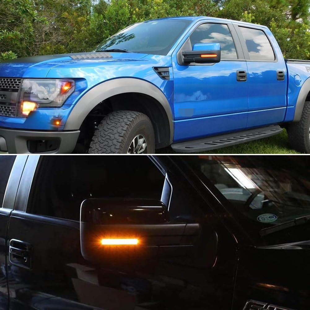Luces de Señal de Giro LED Tonsya Ámbar para Ford F150 2009-2014