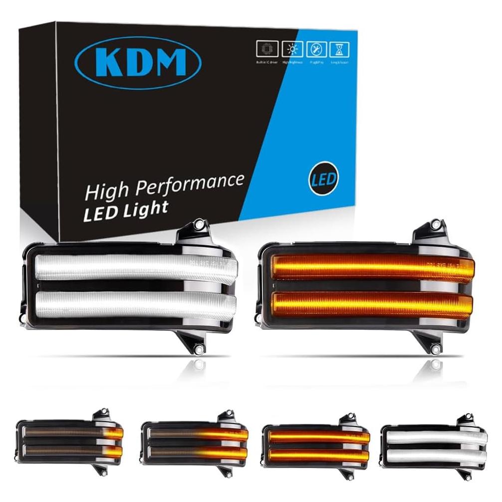 KDM Luz de Señal de Giro LED para Espejo Lateral 2020-2023