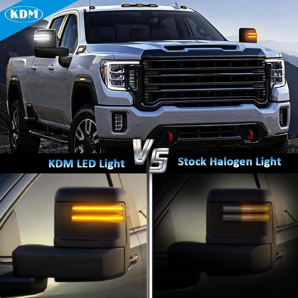 KDM Luz de Señal de Giro LED para Espejo Lateral 2020-2023