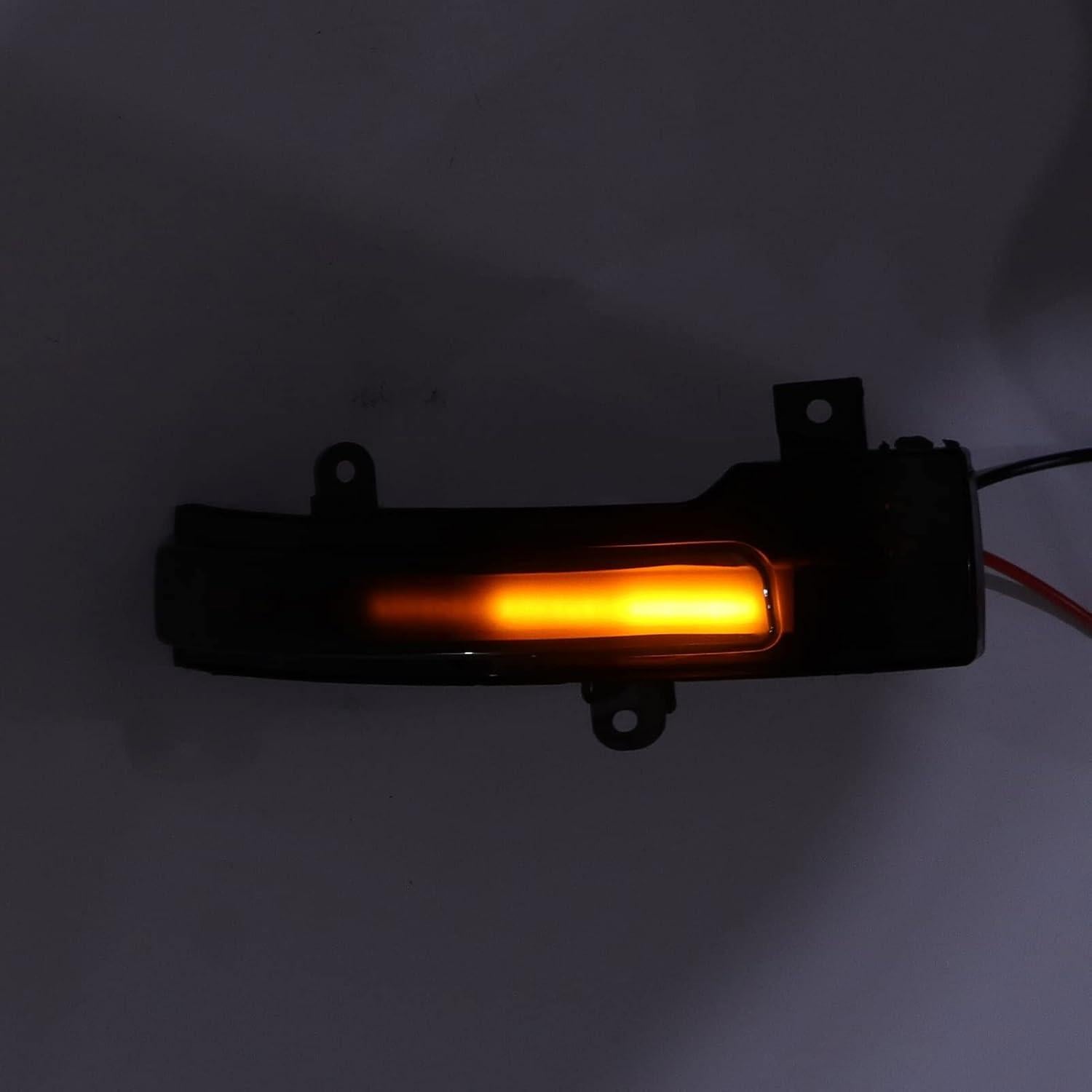 Luz de Giro de Espejo Lateral EVGATSAUTO Ámbar para Lancer ASX