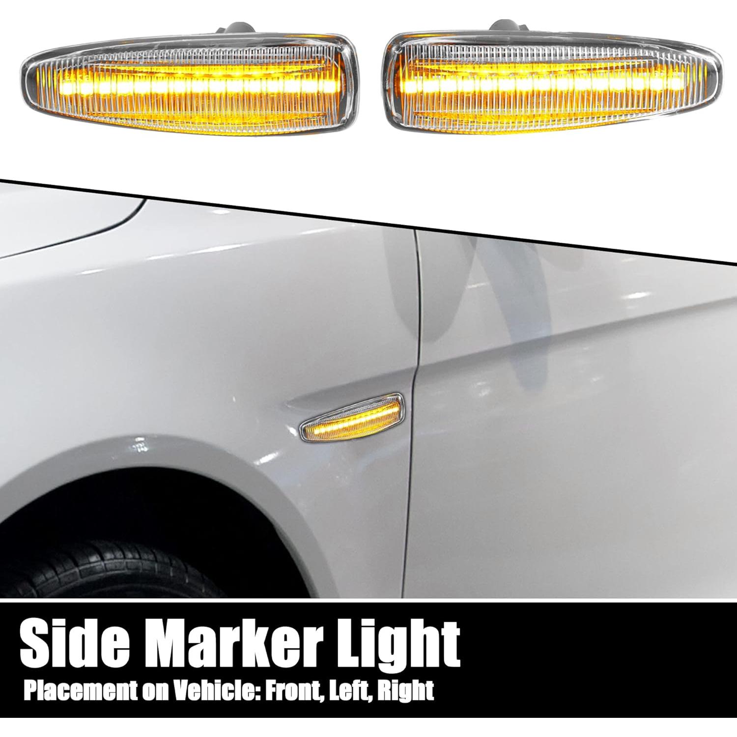 Luces de Marcador Lateral LED X AUTOHAUX para Mitsubishi