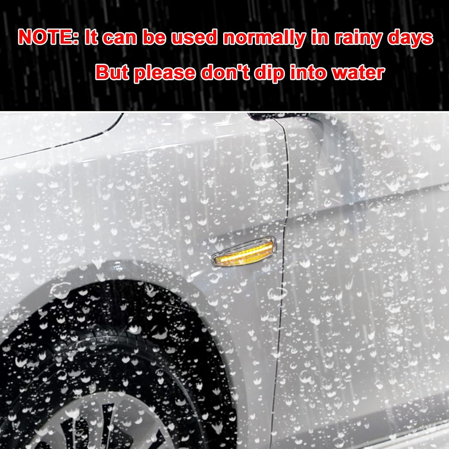 Luces de Marcador Lateral LED X AUTOHAUX para Mitsubishi