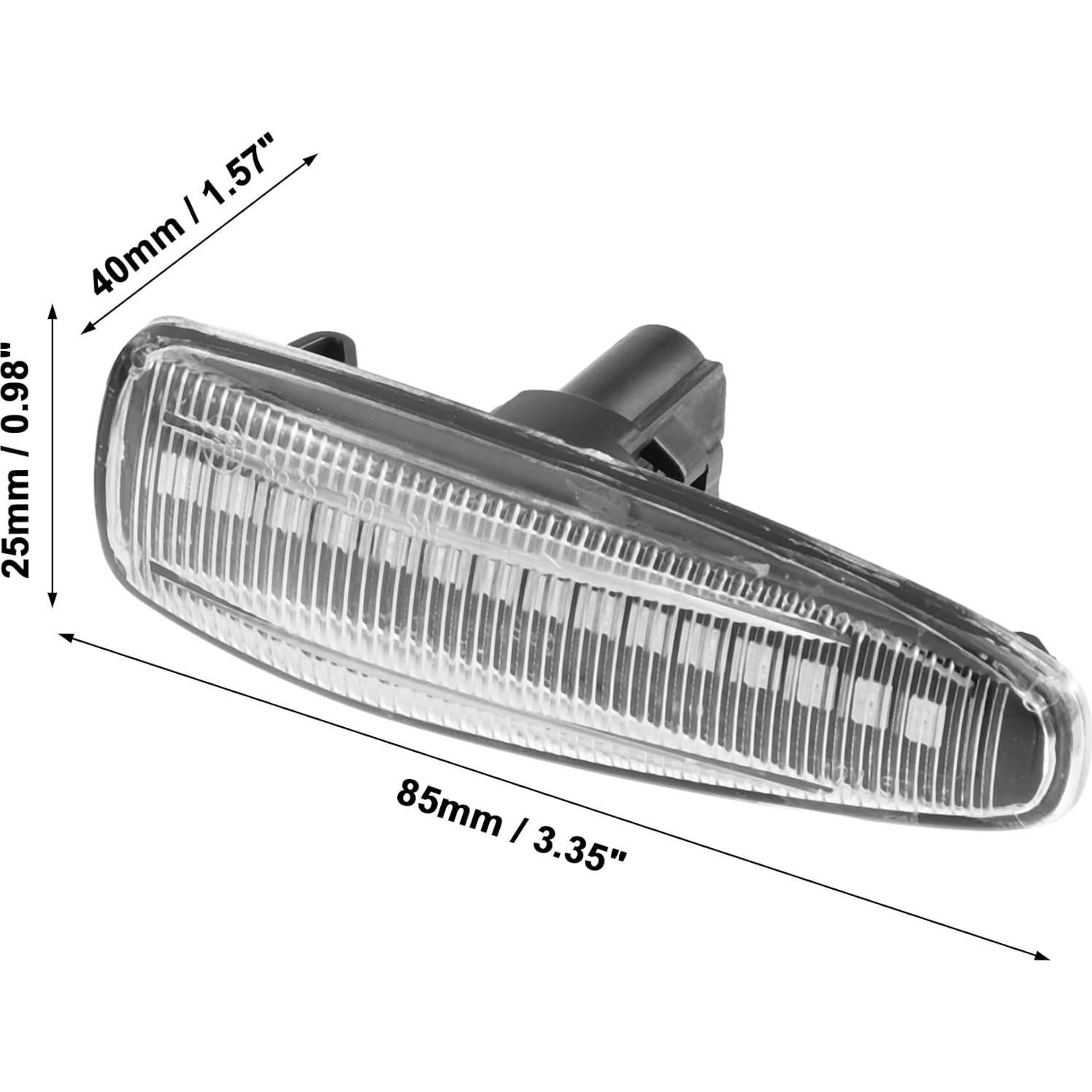 Luces de Marcador Lateral LED X AUTOHAUX para Mitsubishi