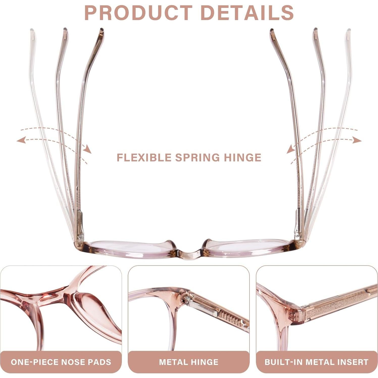 Gafas Progresivas OPTOFENDY TR90 Anti Luz Azul 1.0x