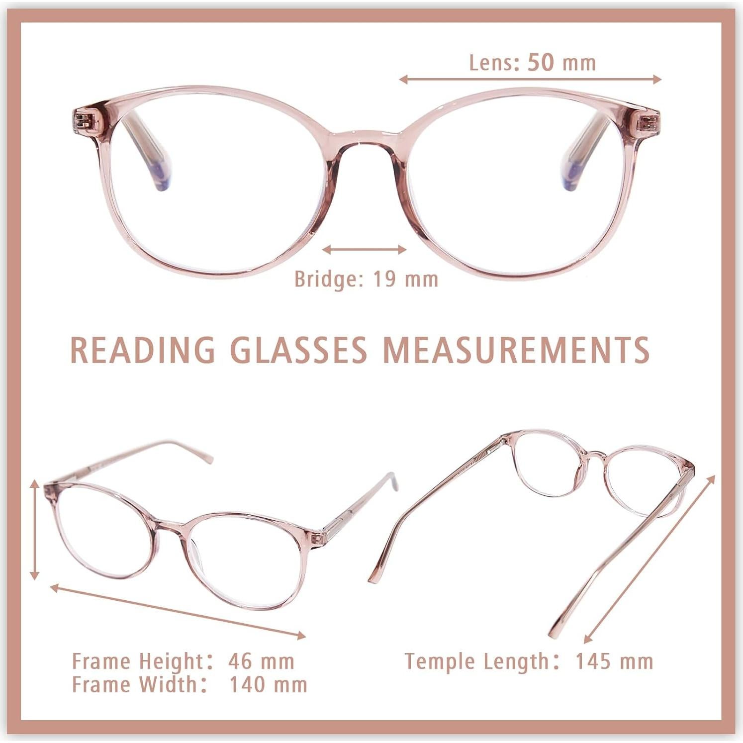 Gafas Progresivas OPTOFENDY TR90 Anti Luz Azul 1.0x