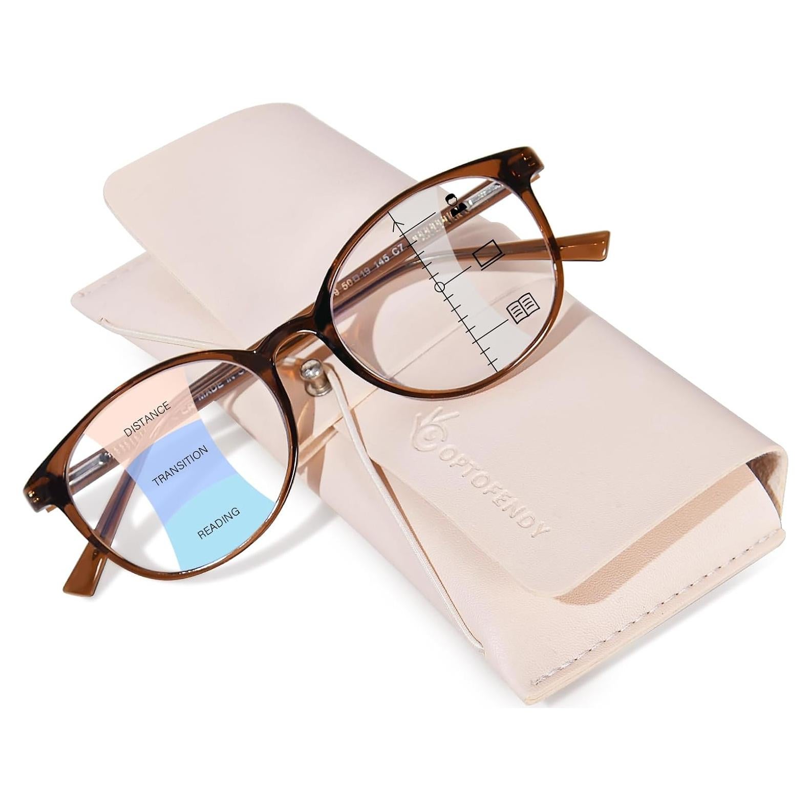 Gafas de Lectura Progresivas OPTOFENDY TR90 2.25x Azul