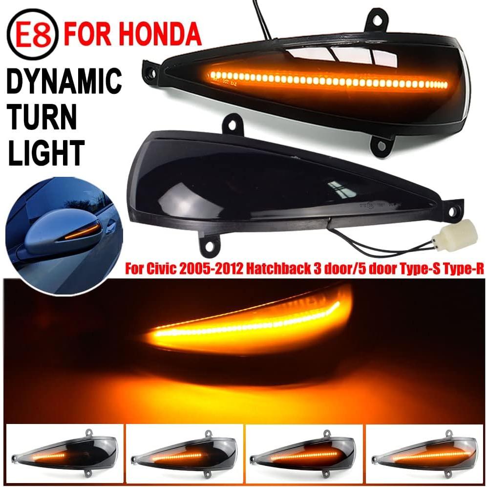 Luces de Giro LED Dinámicas Hacreyatu para Honda Civic 2005-2012