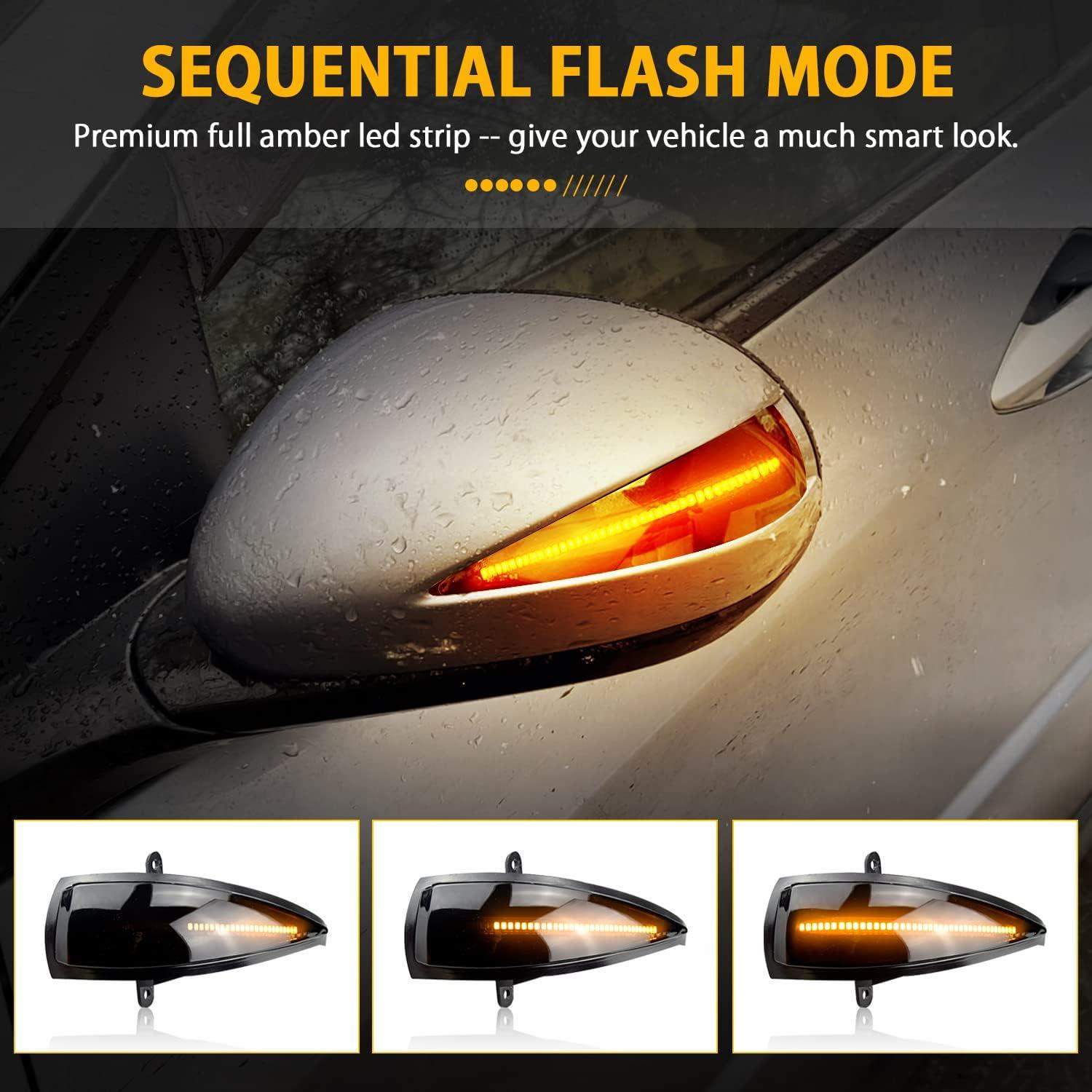 Luz de Señal de Giro Dinámica Asasytal para Honda Civic 2005-2012