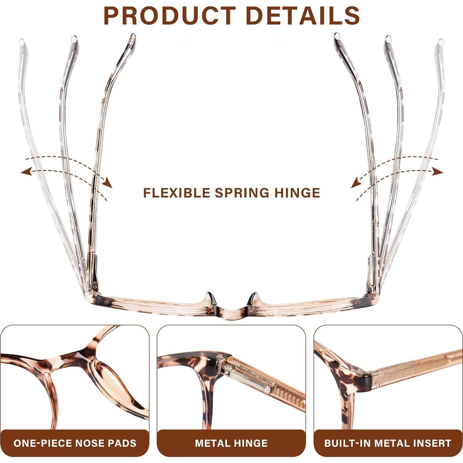 Gafas de Lectura Progresivas OPTOFENDY TR90 2.0x Azul