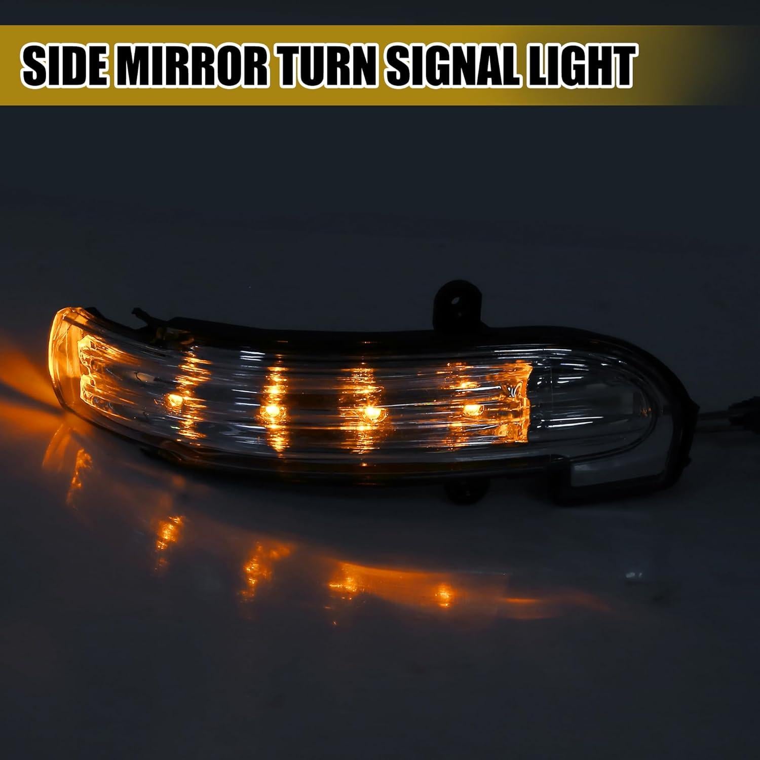 Espejo Retrovisor Lateral Derecho con Luz LED Mercedes-Benz C230 2005-2007