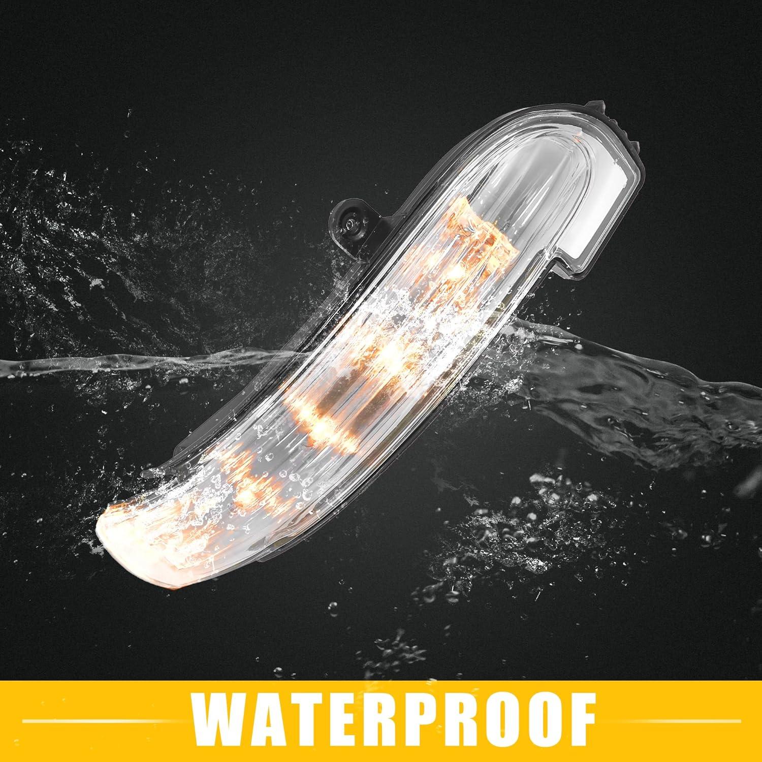 Espejo Retrovisor Lateral Derecho con Luz LED Mercedes-Benz C230 2005-2007