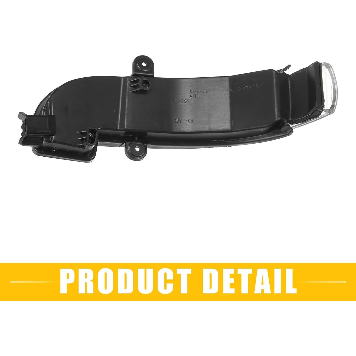 Espejo Retrovisor Lateral Derecho con Luz LED Mercedes-Benz C230 2005-2007