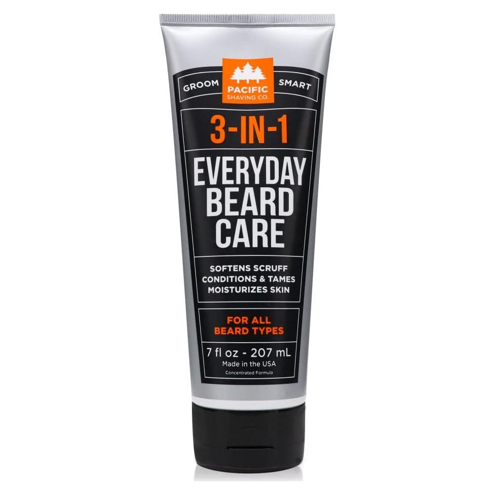 Cuidado de Barba 3-en-1 Pacific Shaving 220 ml Hidratante