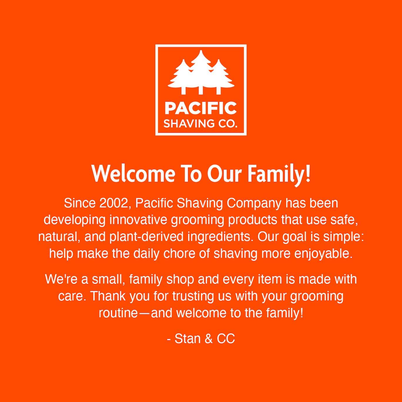 Cuidado de Barba 3-en-1 Pacific Shaving 220 ml Hidratante