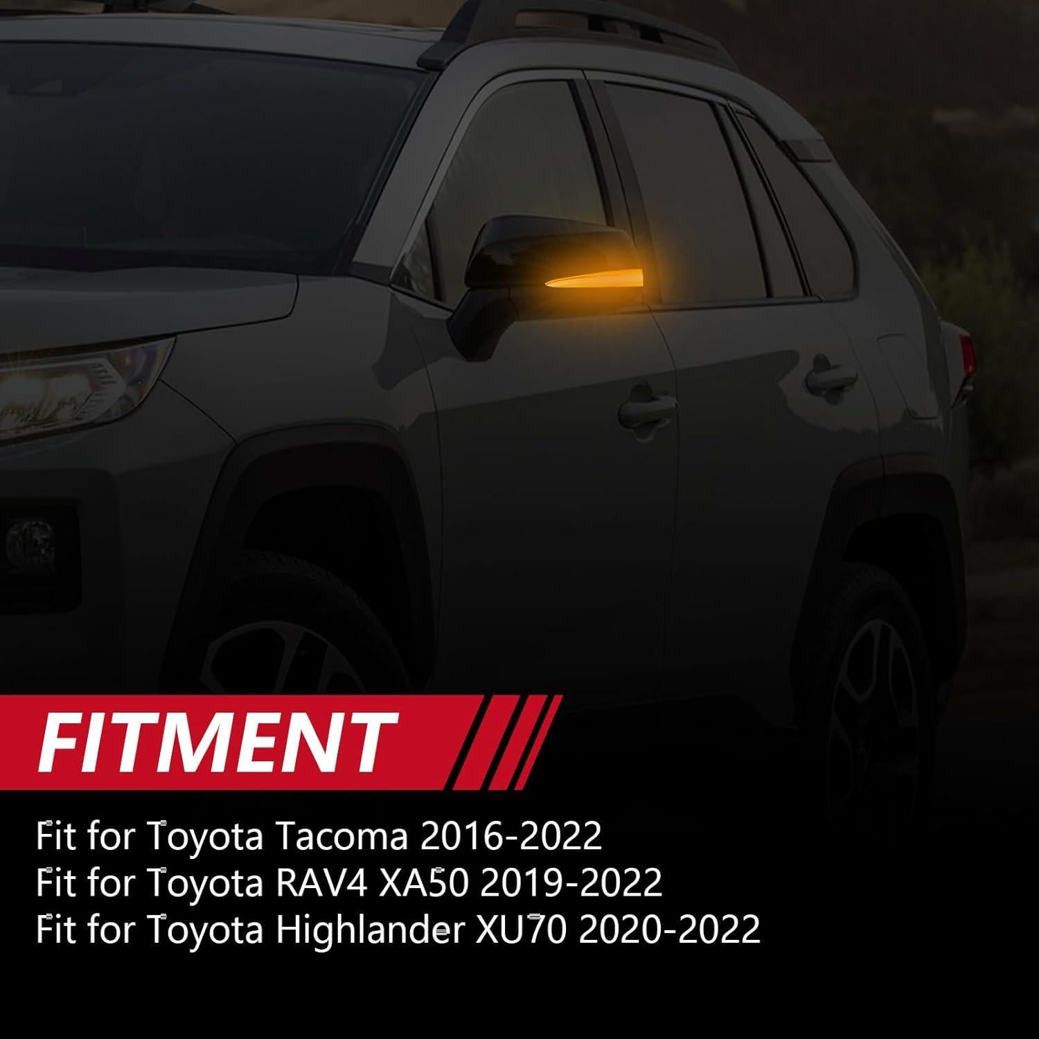 Luz de Señal de Giro LED ALAVANTE Ámbar para Toyota Tacoma/RAV4/Highlander