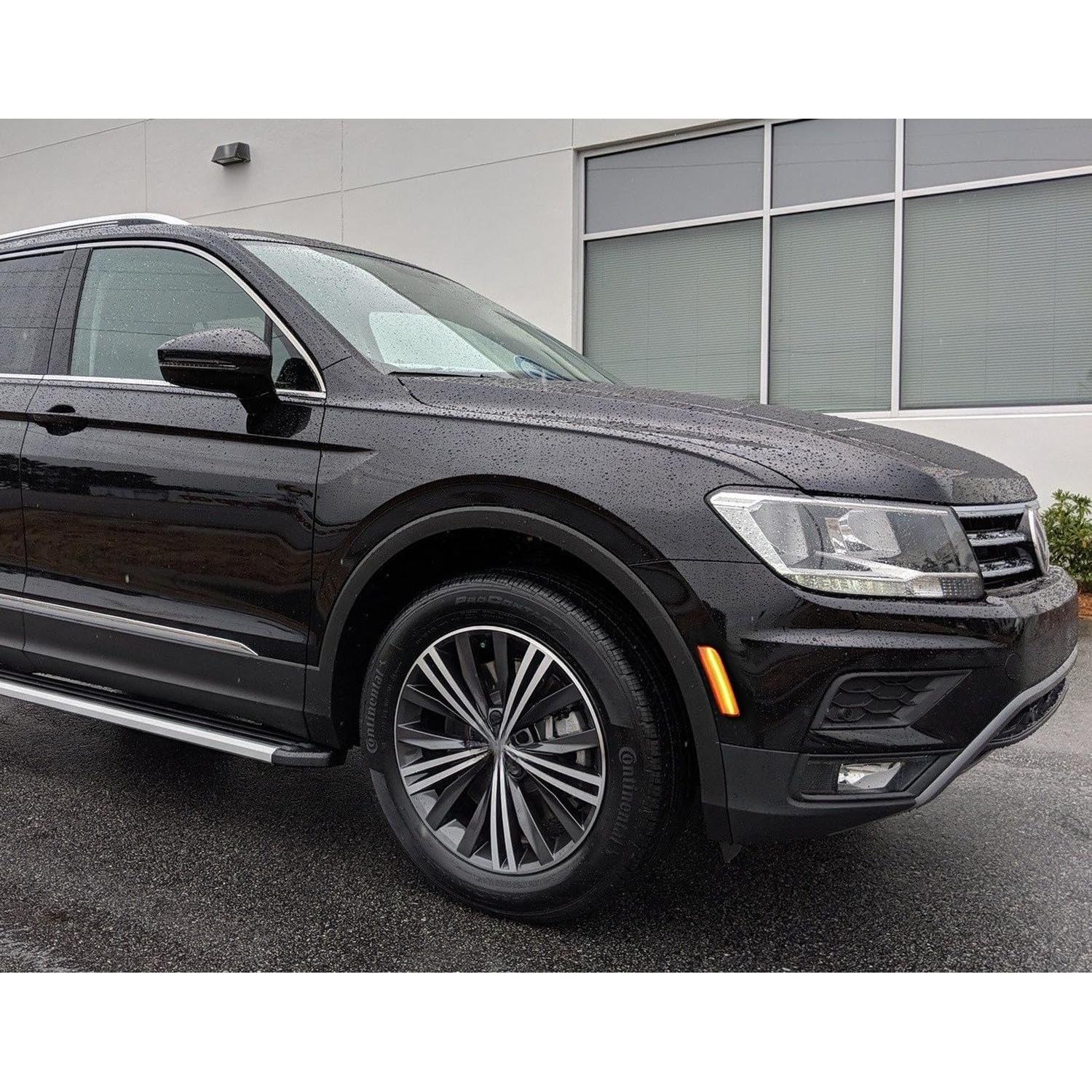 Kit Completo de Luz de Marcador Lateral LED iJDMTOY Ámbar