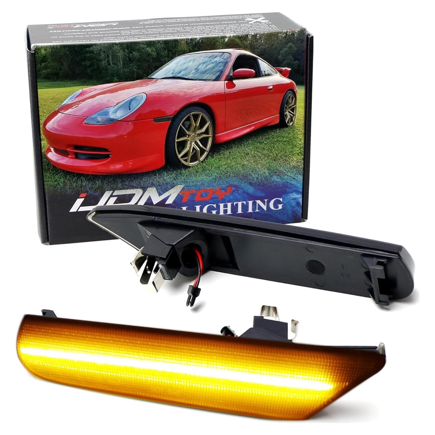 Kit Luz Marcador Lateral LED Secuencial iJDMTOY Porsche 911 996 986