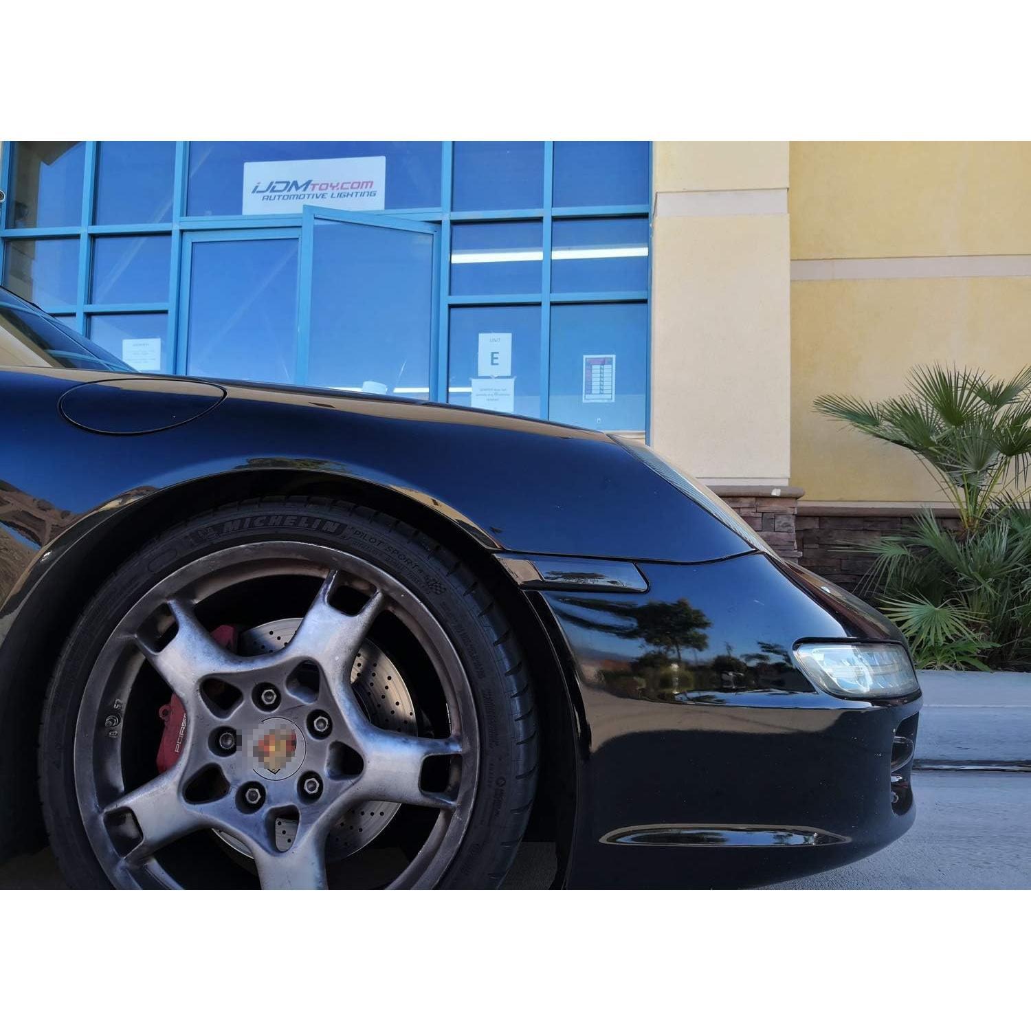 Kit Completo de Luz de Marcador Lateral LED iJDMTOY Ahumado