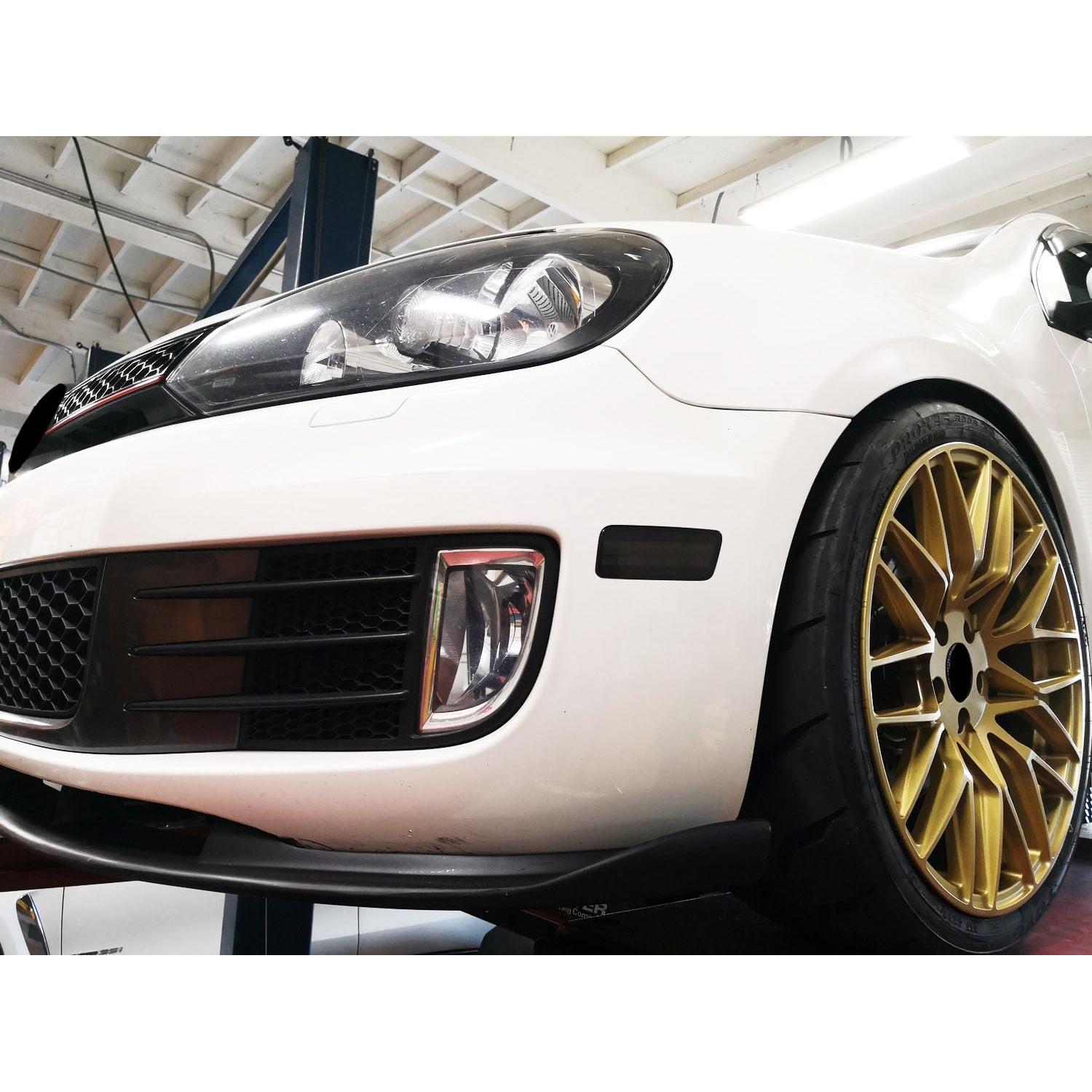 Kit Luz Marcador Lateral LED iJDMTOY Ahumado Ámbar VW GTI 2010-2014