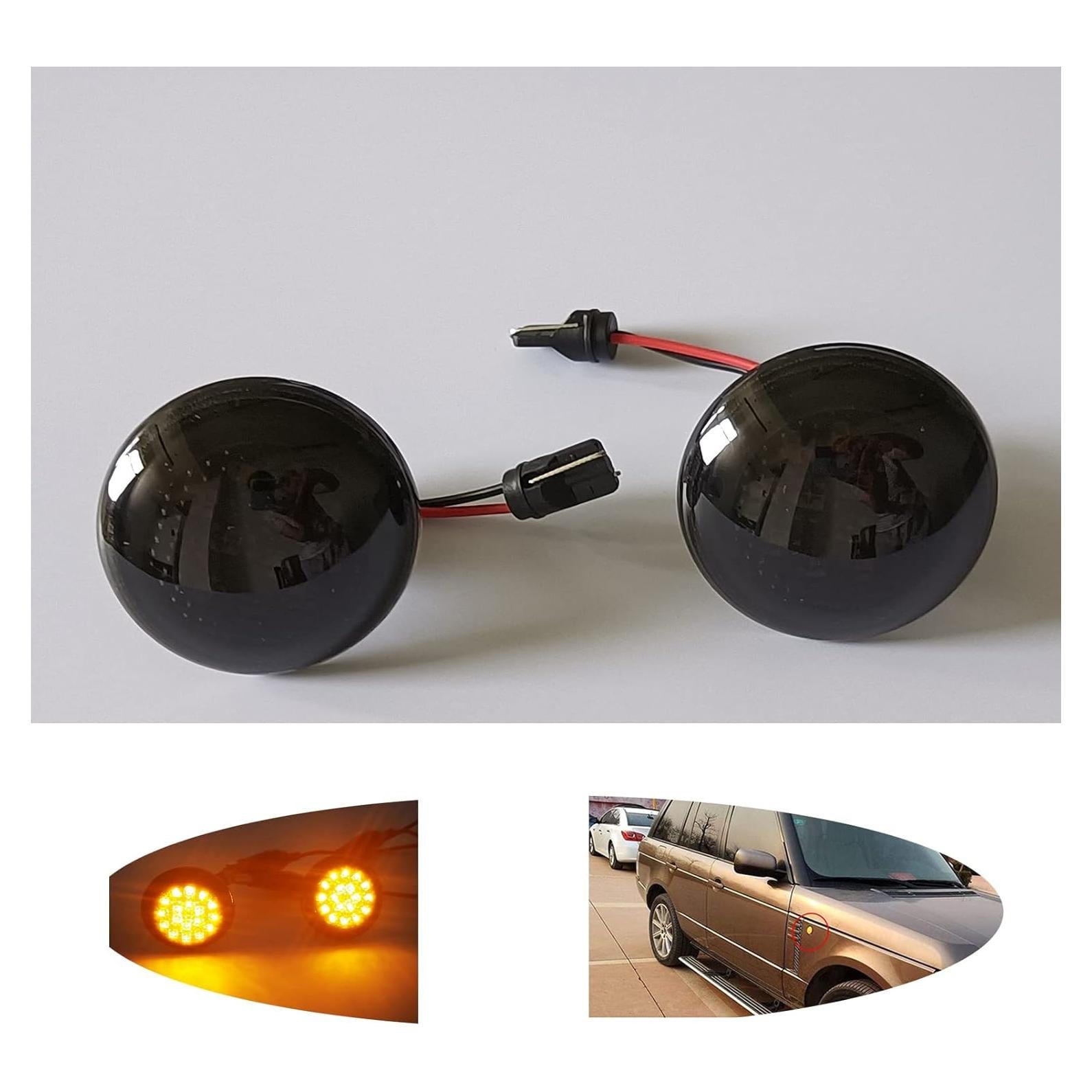 Luz Lateral LED Ahumada Znakeauto para Range Rover L322 2002-2012