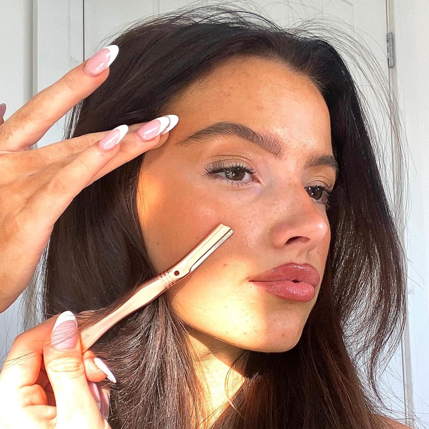 Cuchilla de Dermaplaning Jungle Culture Oro Rosa - 5 Repuestos