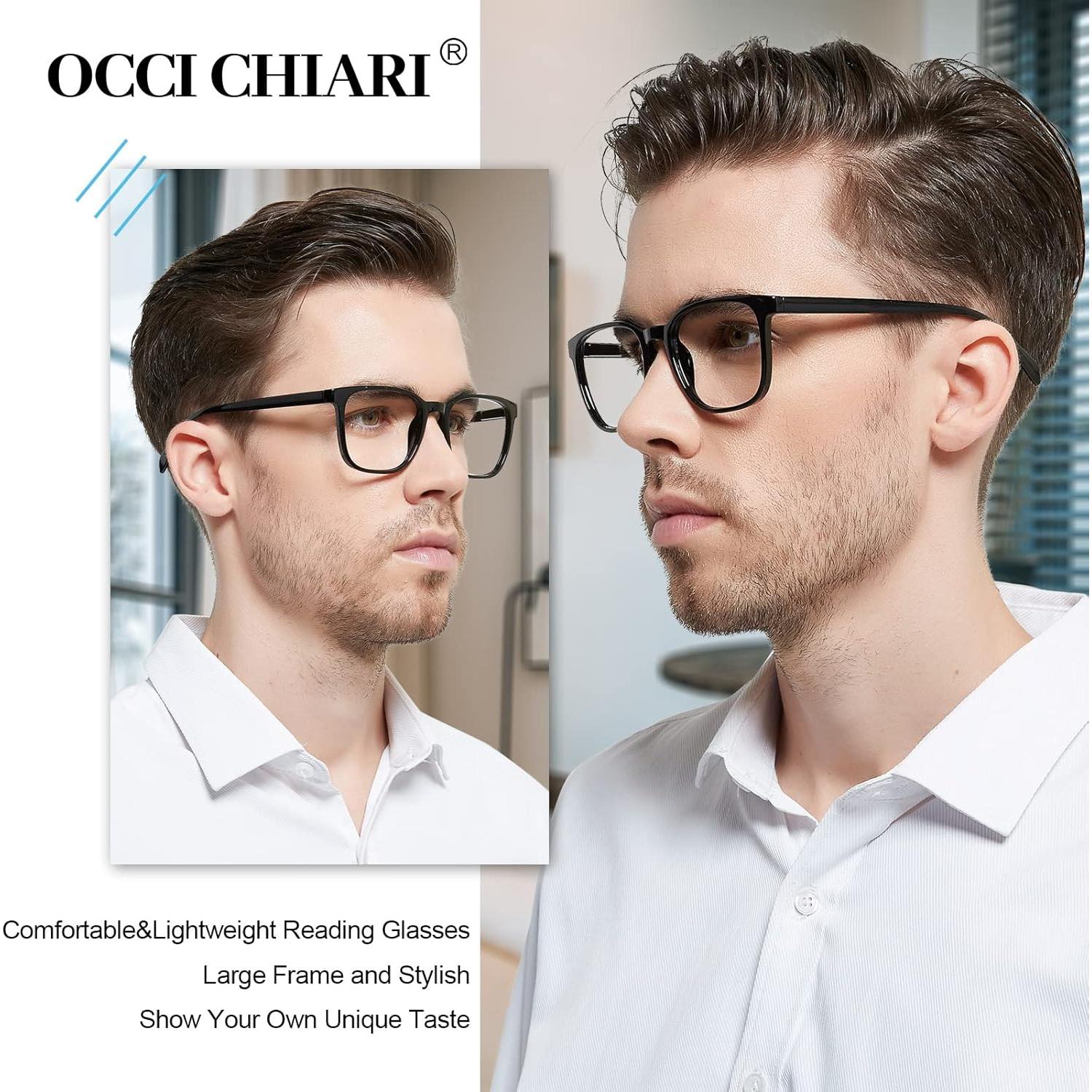 Gafas de Lectura OCCI CHIARI 6.0x Anchas para Hombres