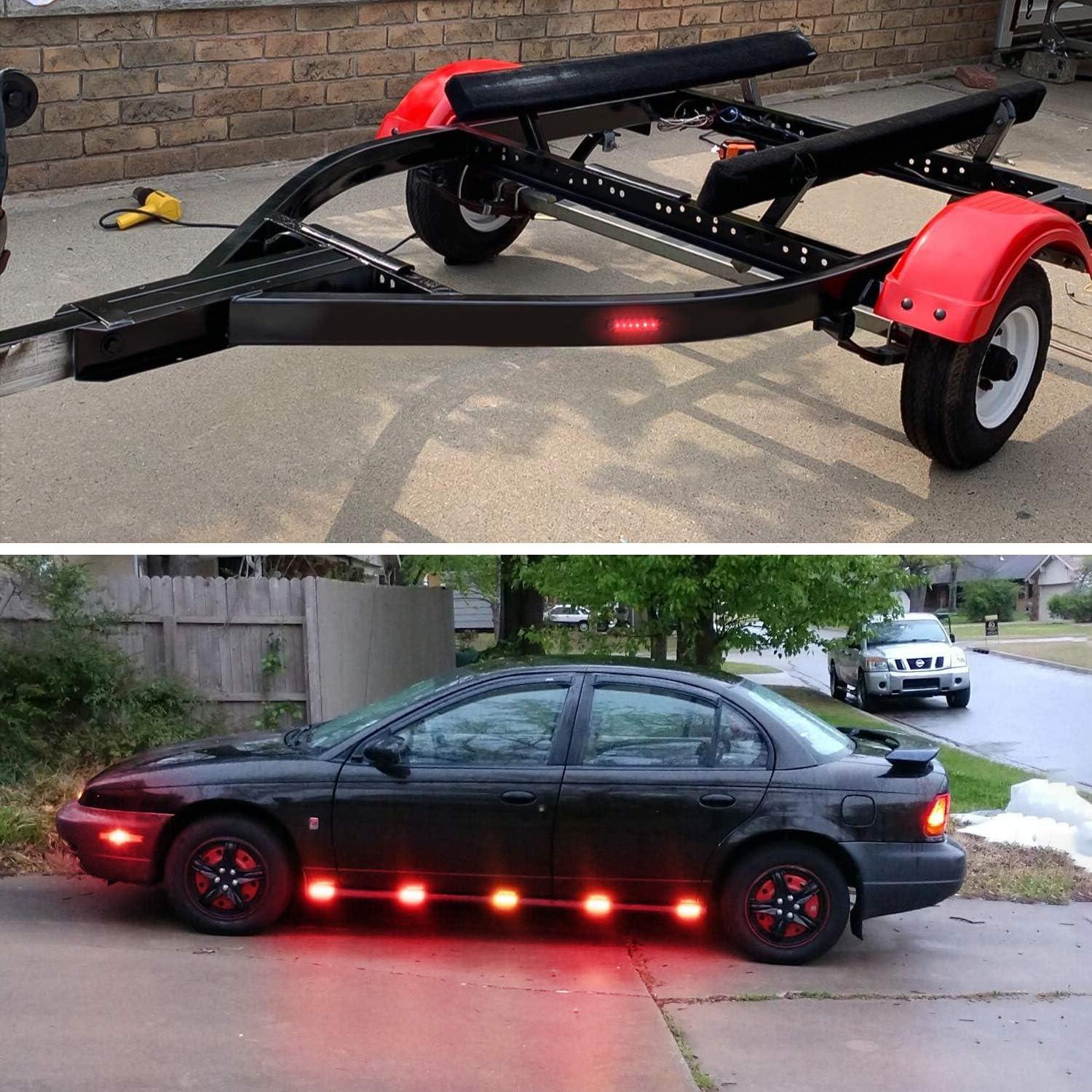 Luz de Marcador Lateral Nilight TL-80 9.7 cm 6 LED Ámbar/Rojo