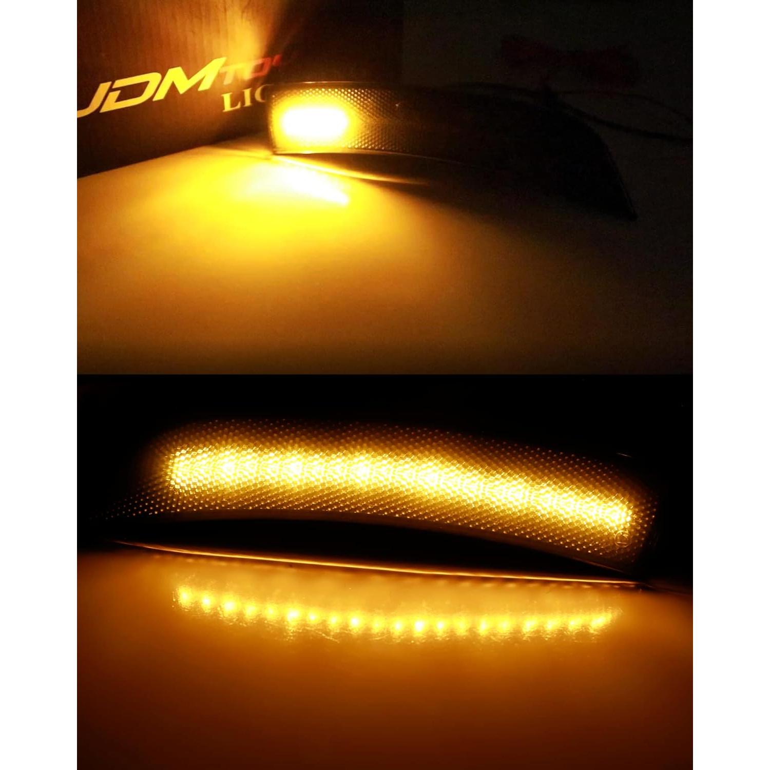 Luz de Marcador Lateral LED iJDMTOY Ahumada para Subaru y Toyota