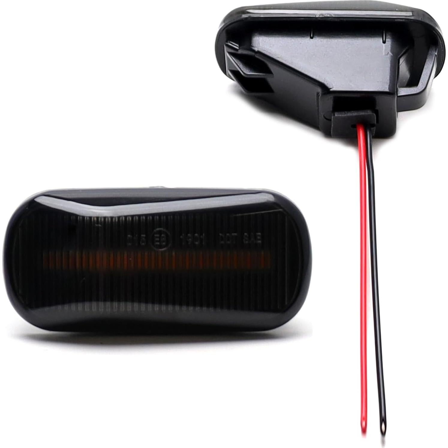 Kit Completo de Luz de Marcador Lateral LED Ahumado iJDMTOY para Honda S2000 2000-2009