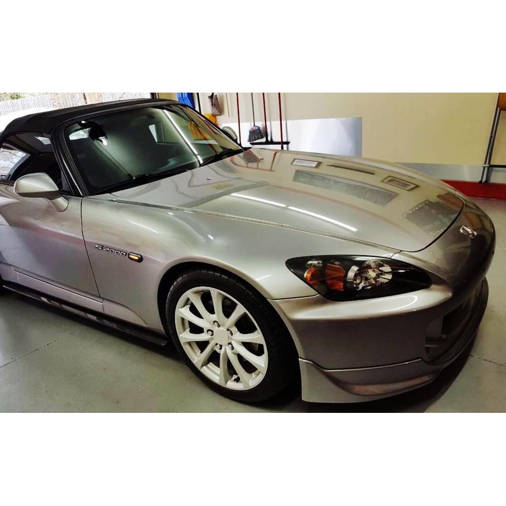 Kit Completo de Luz de Marcador Lateral LED Ahumado iJDMTOY para Honda S2000 2000-2009