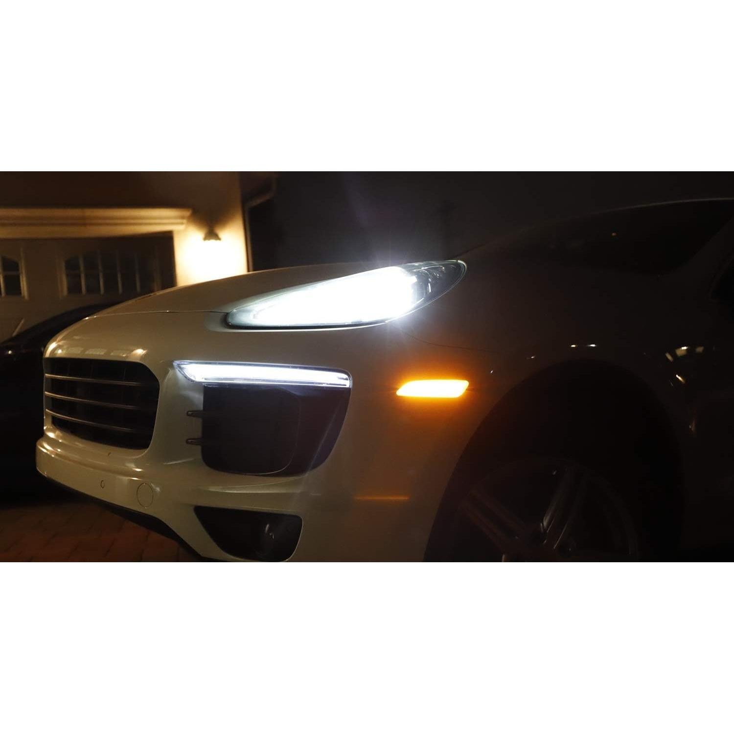 Kit Luz Marcador Lateral LED Ahumado iJDMTOY Porsche Panamera 2014-2016