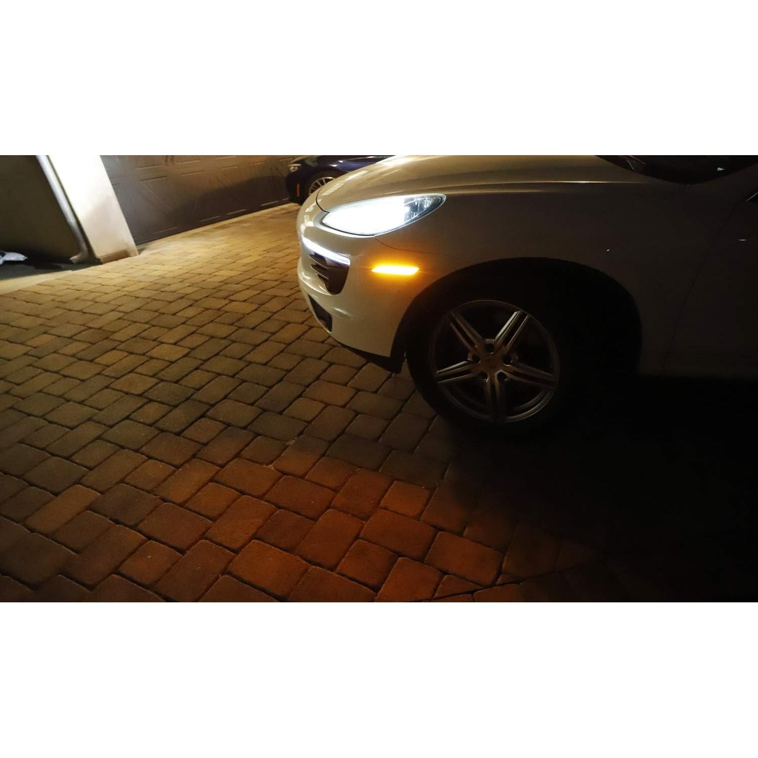 Kit Luz Marcador Lateral LED Ahumado iJDMTOY Porsche Panamera 2014-2016