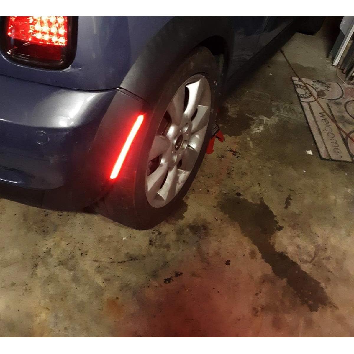 Kit Luz Marcador Lateral LED iJDMTOY Ahumado para MINI 2002-2008