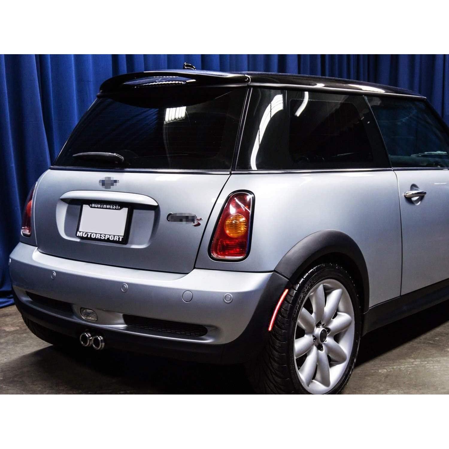 Kit Luz Marcador Lateral LED iJDMTOY Ahumado para MINI 2002-2008