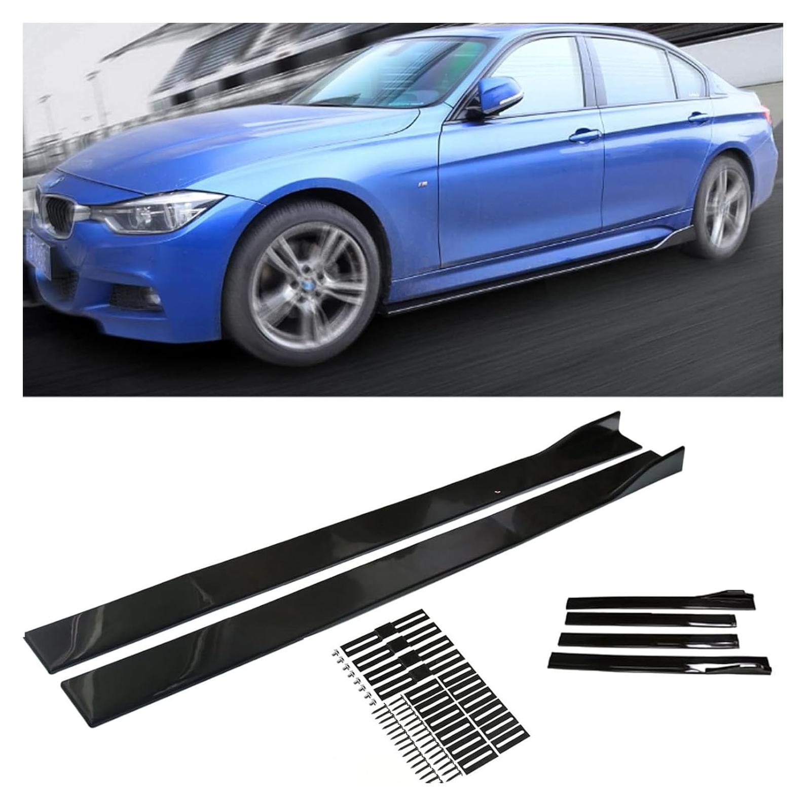 Faldón Lateral Universal ORIVIN 2m Negro para Automóvil