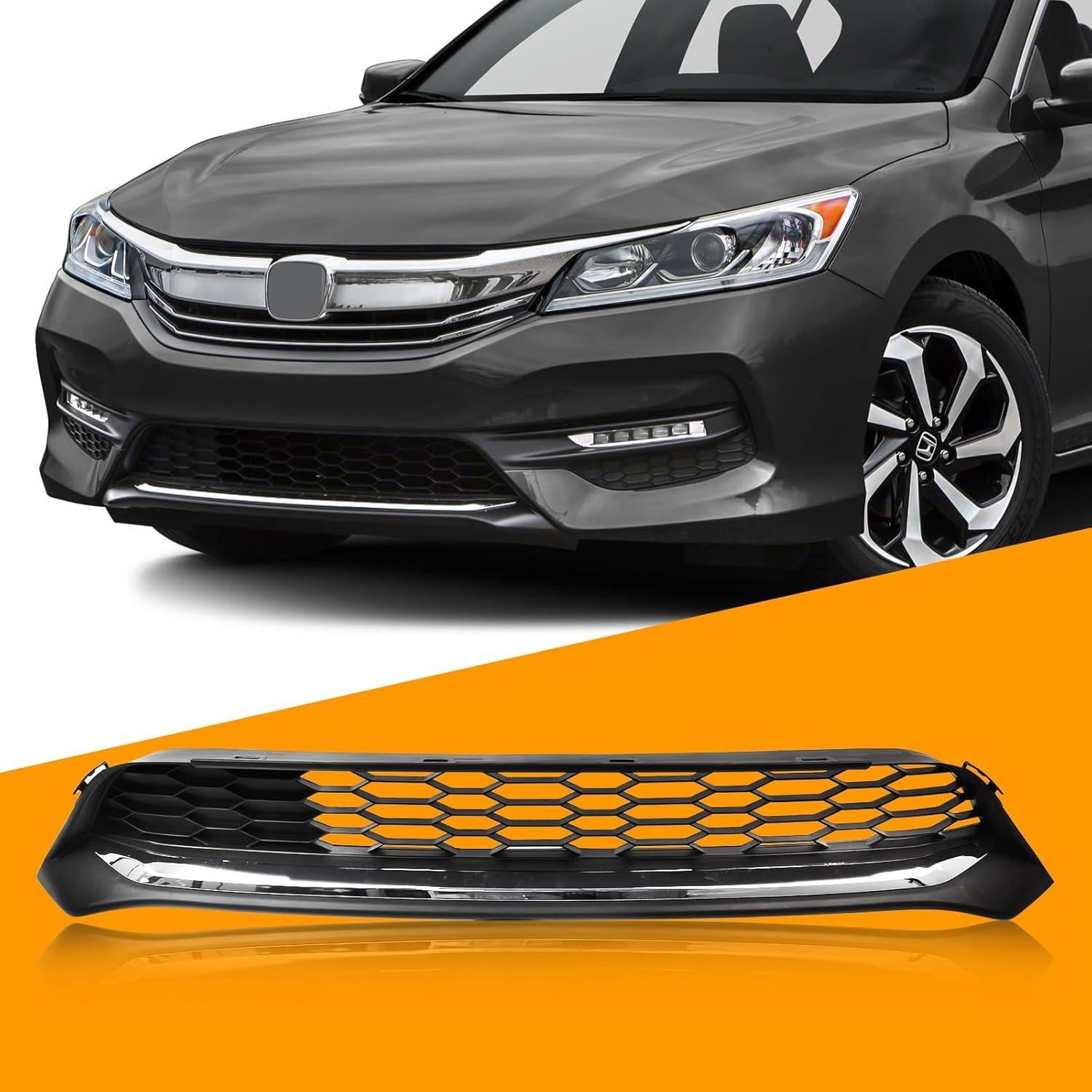 Rejilla Inferior Parachoques Frontal YLT AUTO Honda Accord 2016-2017