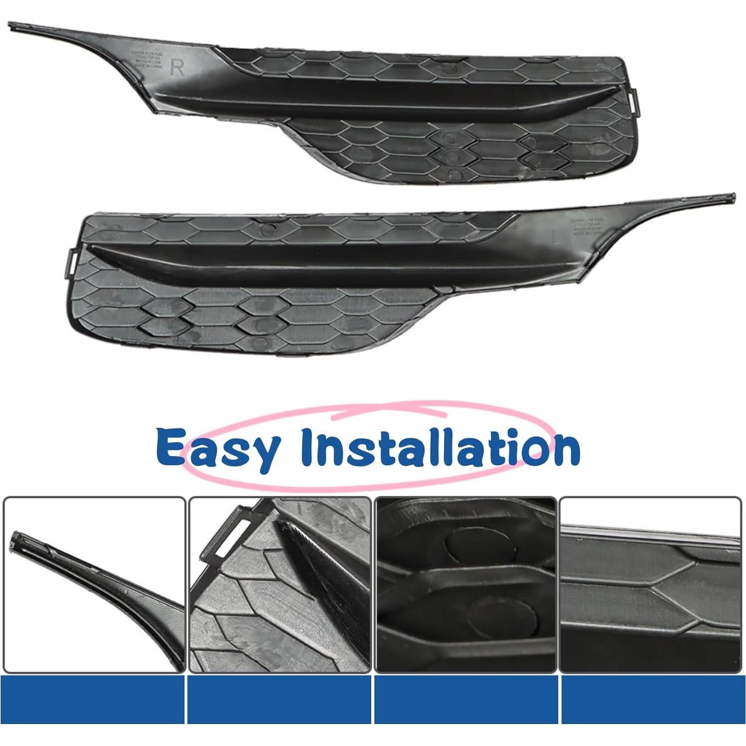 Cubiertas de Repuesto WFLNHB para Luz de Niebla Honda Accord 2016-2017