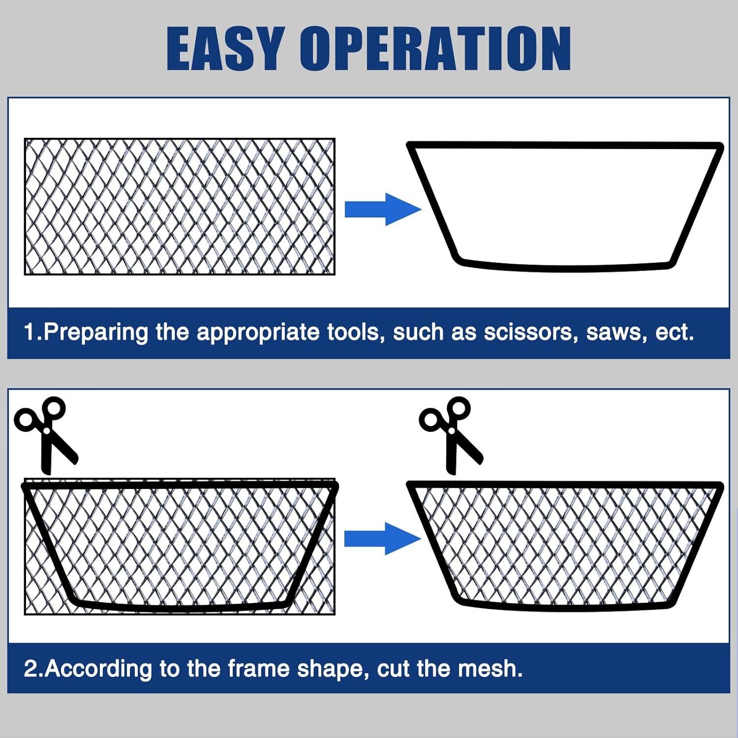 Malla de Parrilla Universal Tongze TZ202271 100x33cm Aluminio Negro