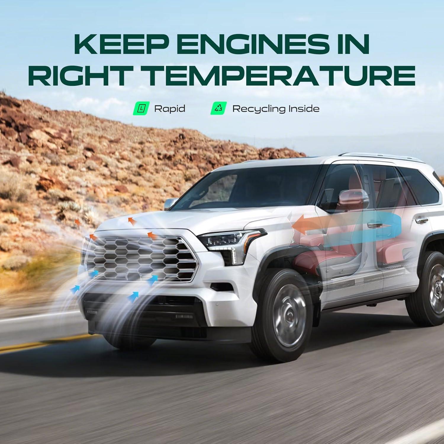 Parrilla Frontal YHTAUTO para Volkswagen Golf 2010-2014