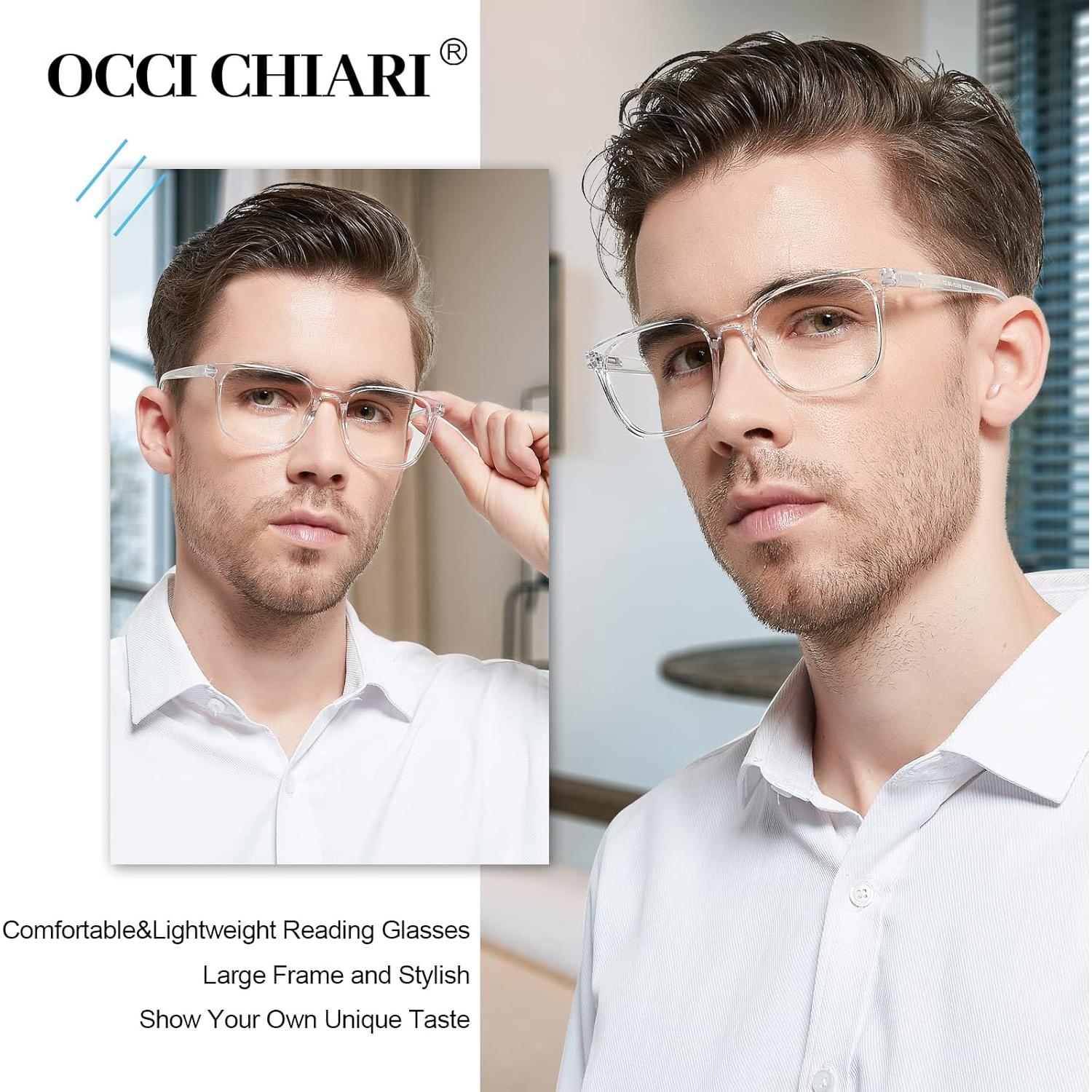 Gafas de Lectura OCCI CHIARI 3.5x Ligeras para Hombres