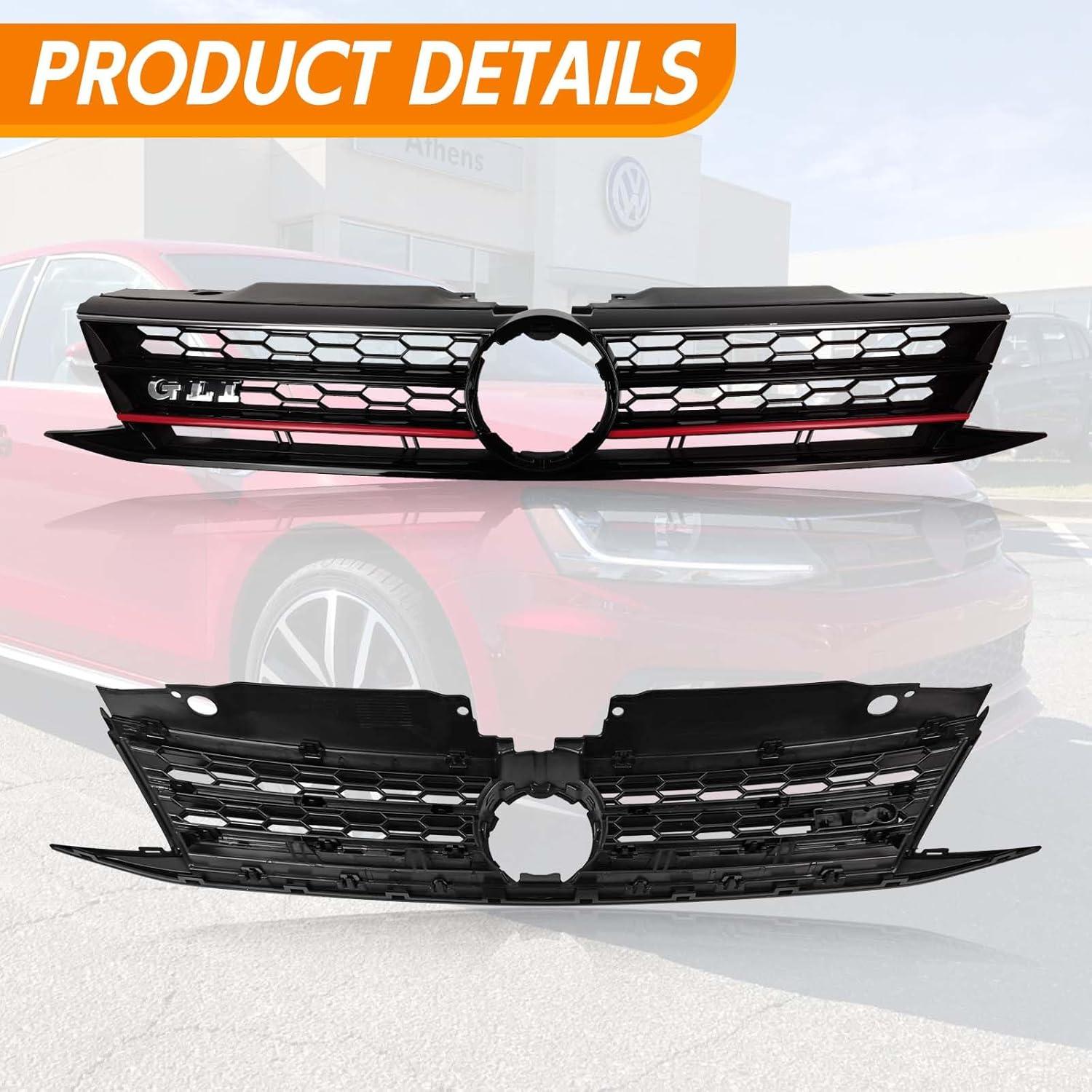 Rejilla Frontal YLT AUTO para Volkswagen Jetta 2015-2018