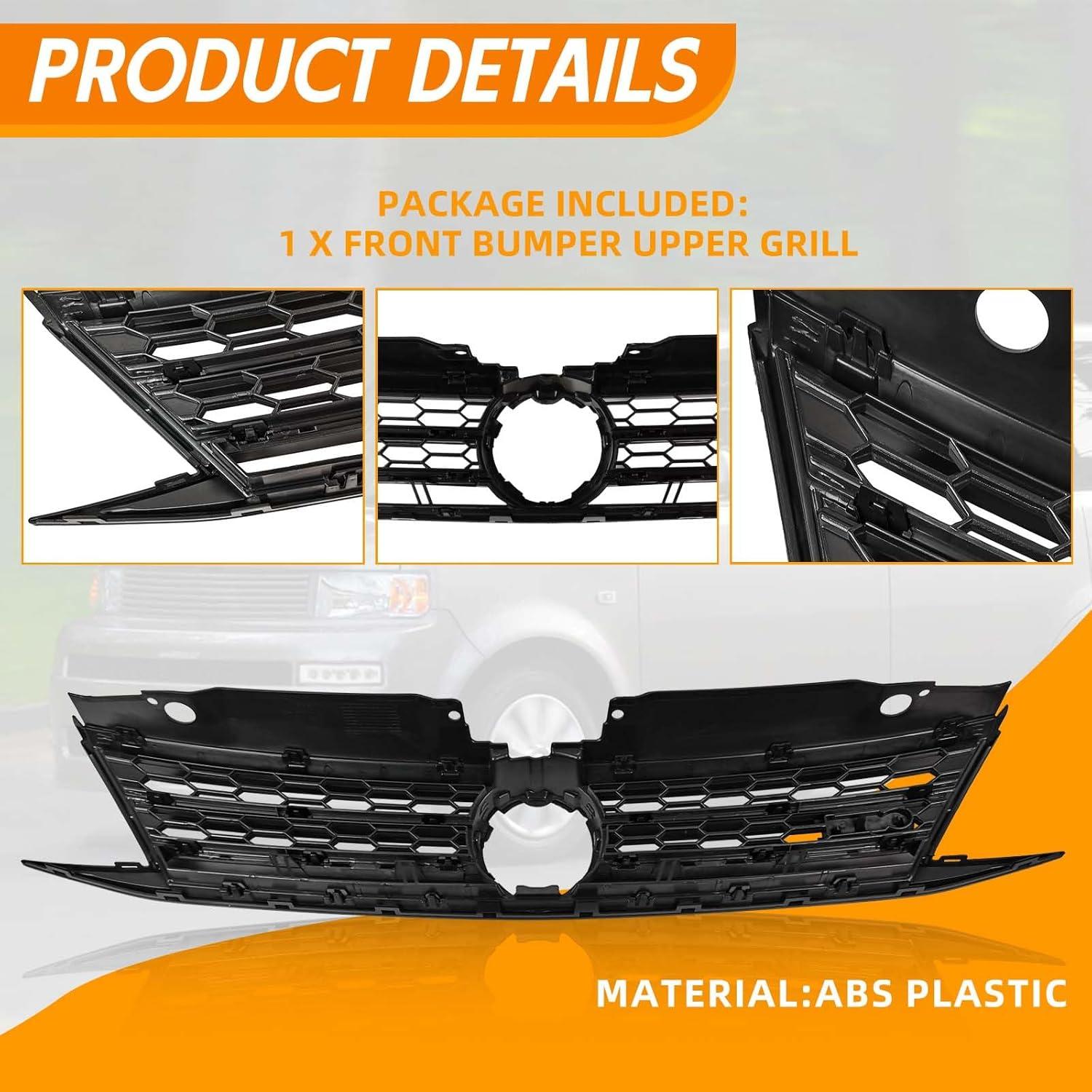 Rejilla Frontal YLT AUTO para Volkswagen Jetta 2015-2018