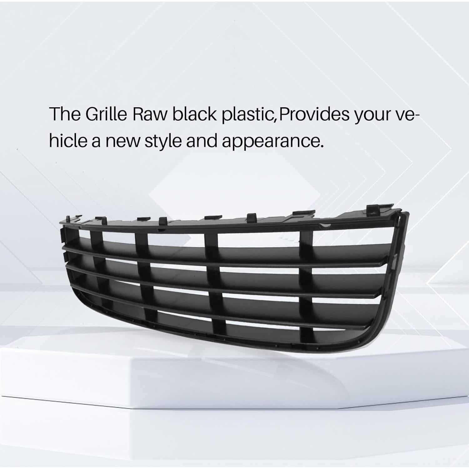 Rejilla Inferior Parachoques Frontal CarPartsDepot Jetta 2005-2010