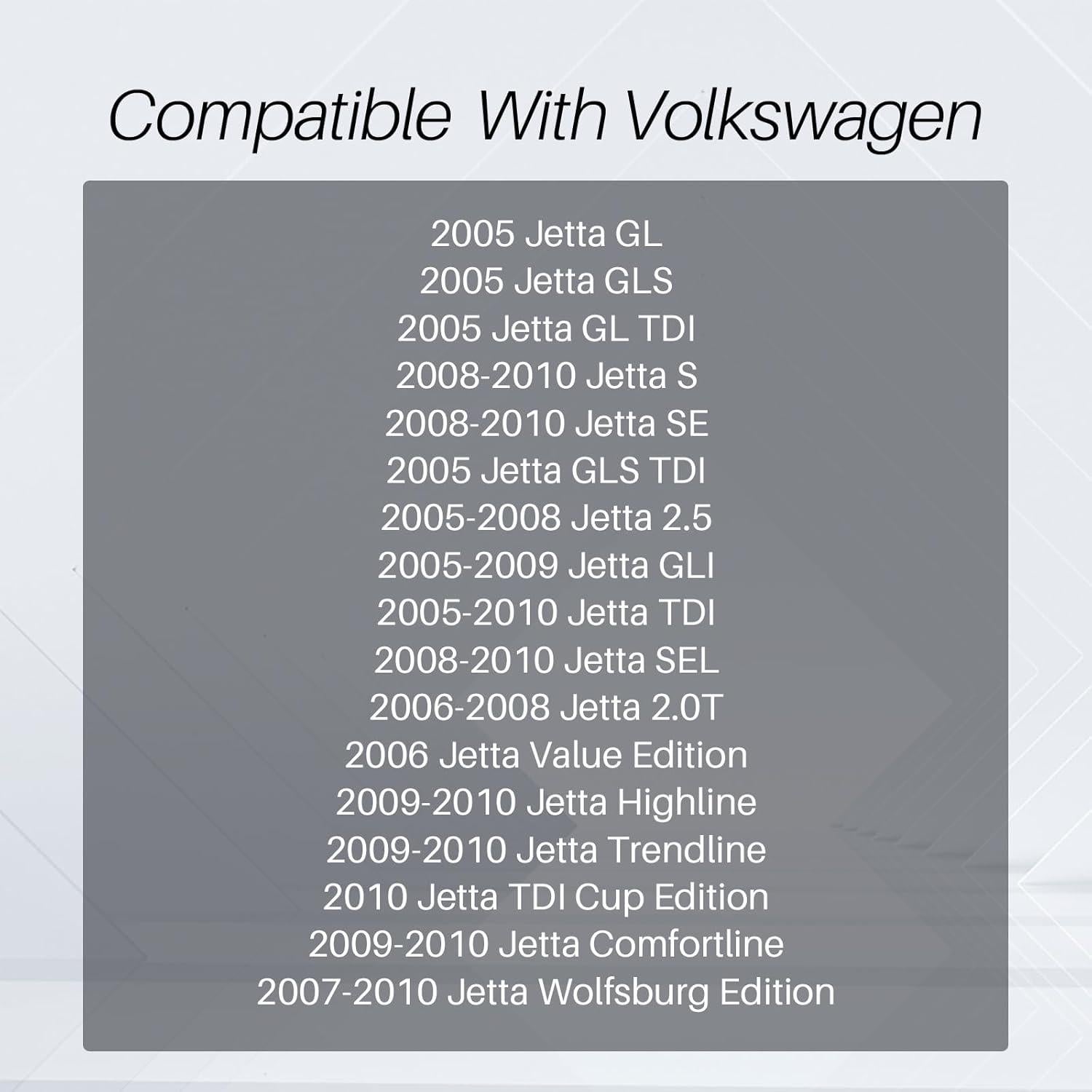 Rejilla Inferior Parachoques Frontal CarPartsDepot Jetta 2005-2010