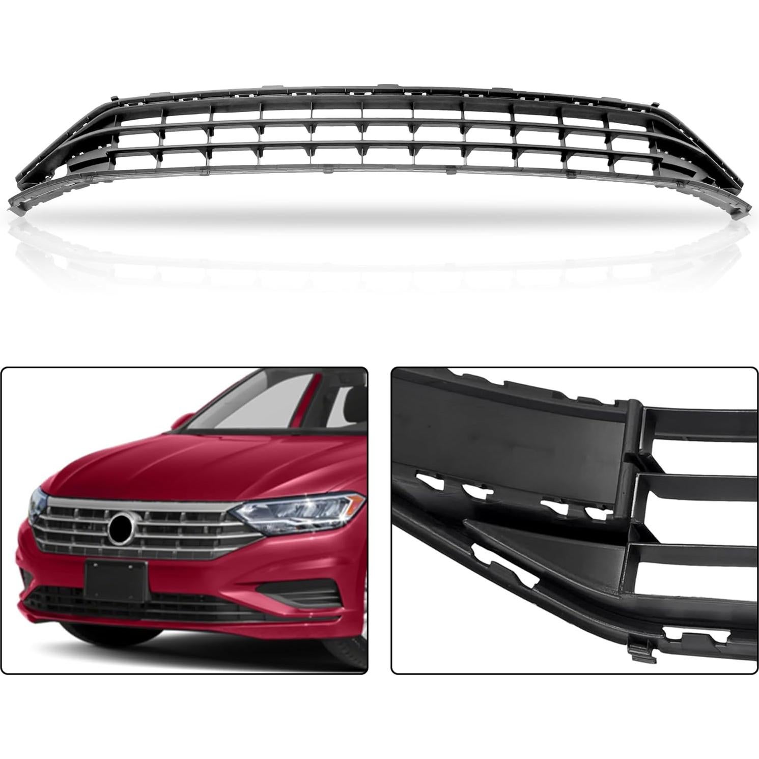 Parrilla Inferior Parachoques Frontal VW Jetta 2019-2020