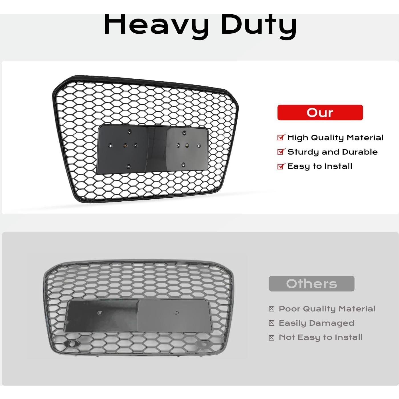 Rejilla Parachoques Frontal KARPAL Audi A5 S5 RS 2013-2016