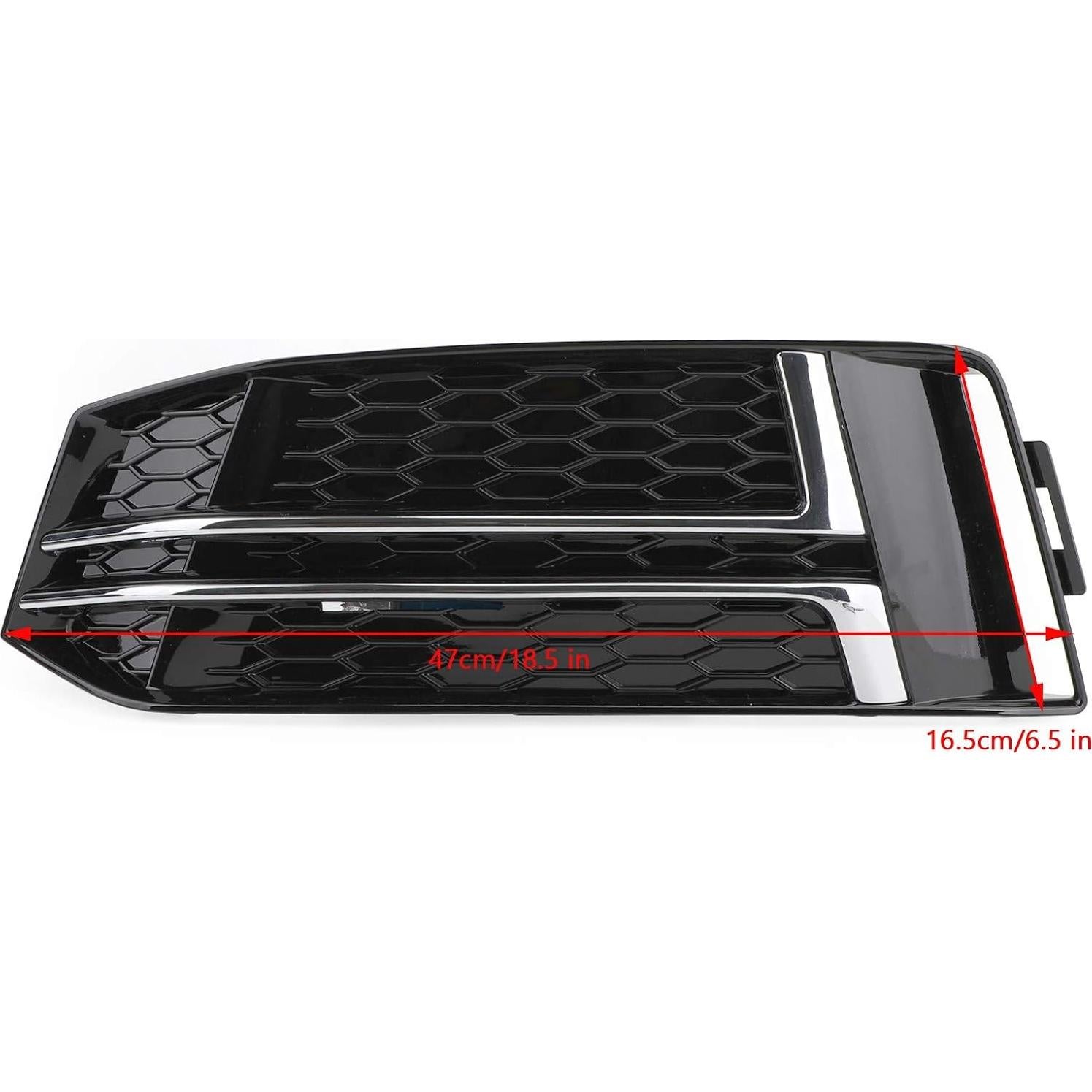 Cubierta de Luz Antiniebla Delantera Topteng para Audi S4/A4 B9 2016-2018