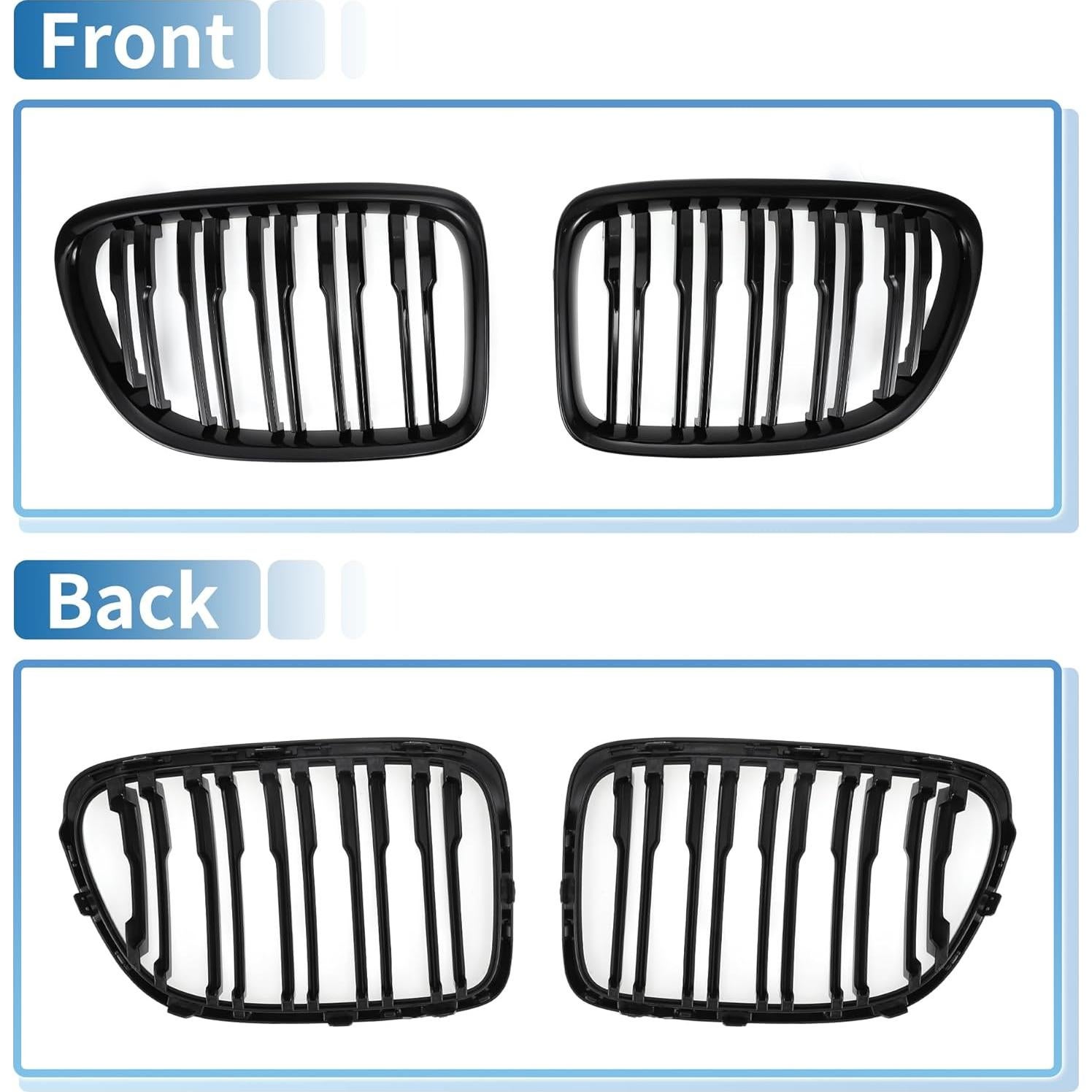 Parrilla del Parachoques Frontal BMW X1 E84 2009-2015 X AUTOHAUX